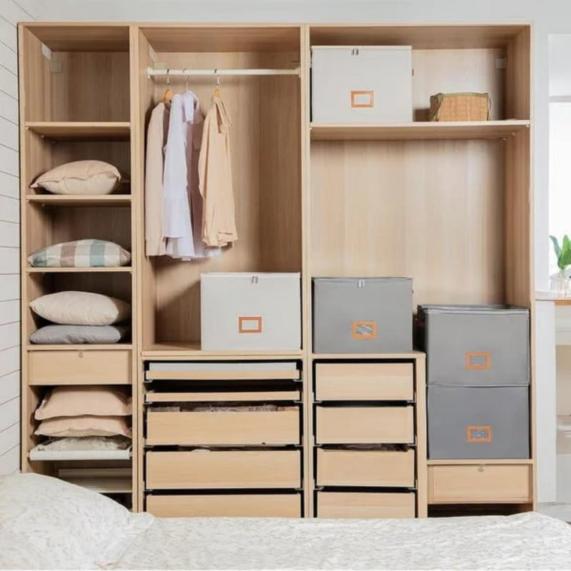 Oxford Fabric Foldable Design Shoe Organizer Storage Box