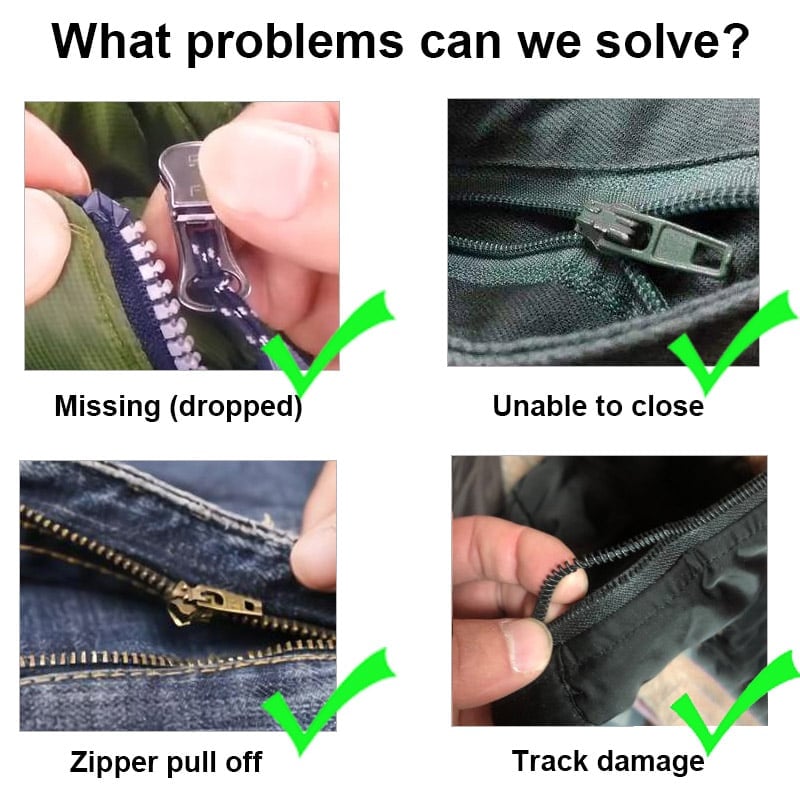 Removable Portable Zipper Repair Tool