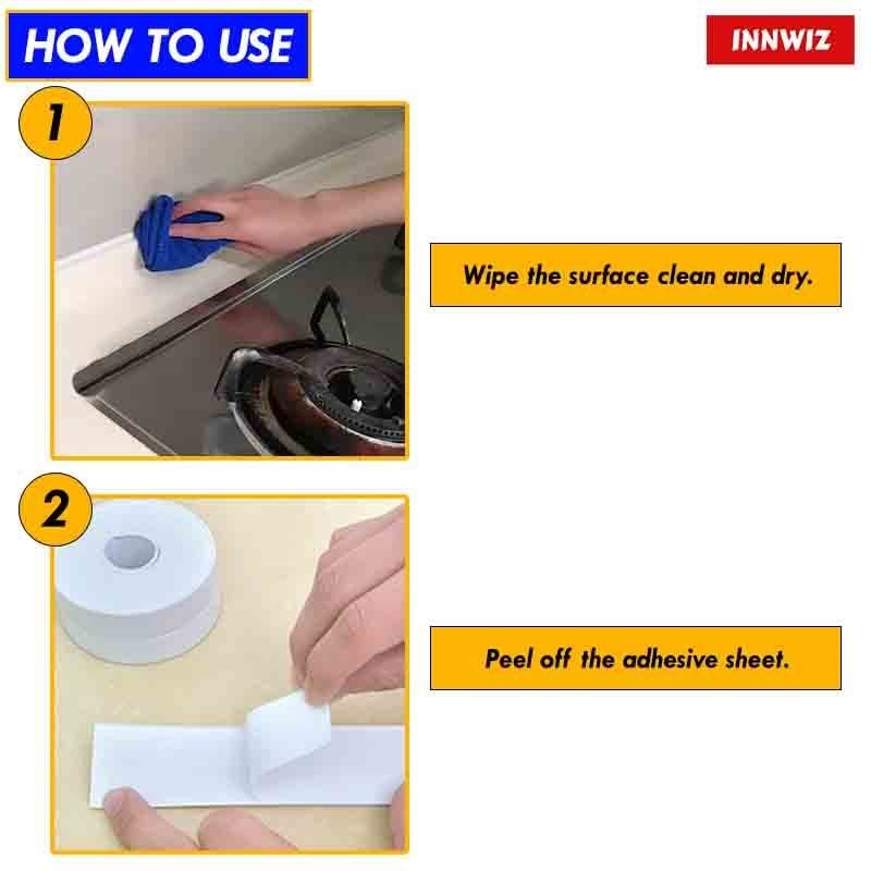 Waterproof Magic Self‑Adhesive Caulk Tape