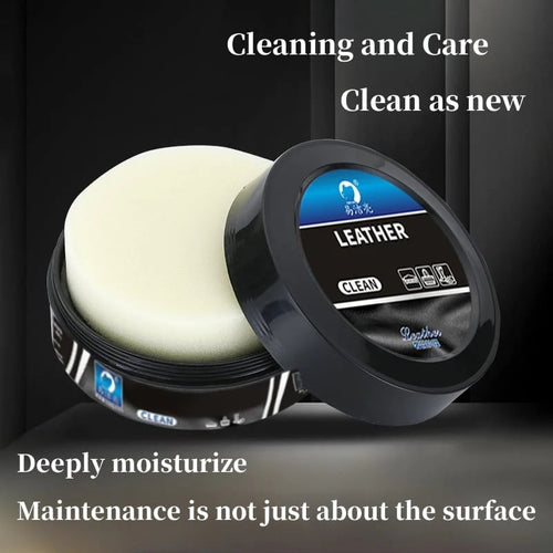 care cream and Cleaning for leather care