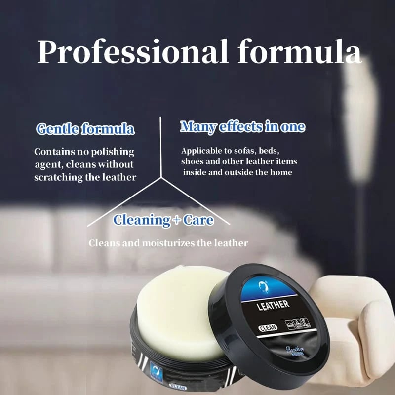 care cream and Cleaning for leather care
